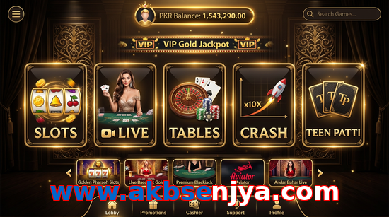 Main screen of Www.akbsenjya.com casino page for PK players