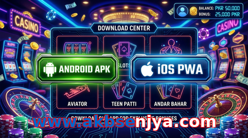 Main screen of Www.akbsenjya.com download page for PK players